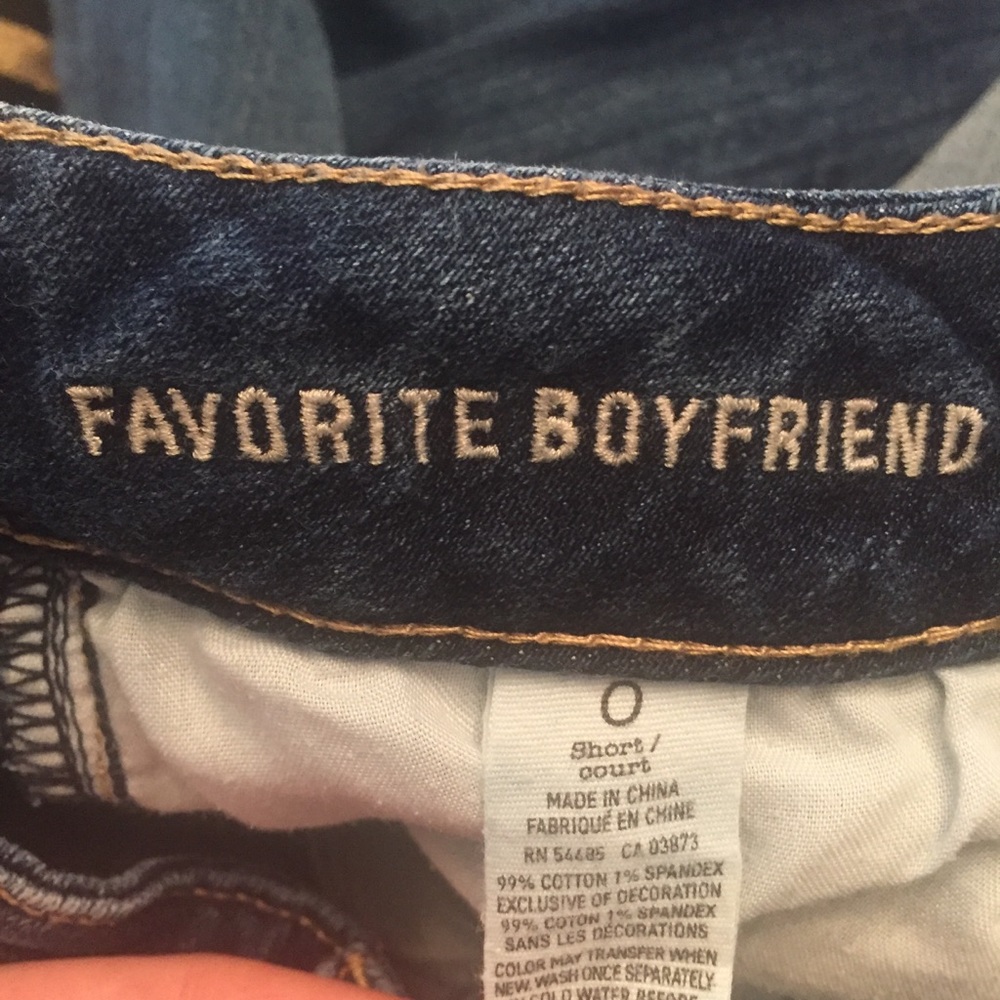 American Eagle blue jeans size 0 - Picture 5 of 5